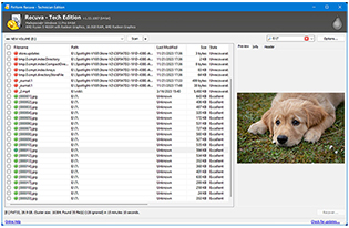 Recuva 데이터 복구 소프트웨어